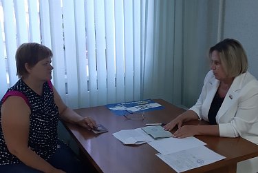 Татьяна Казармщикова провела прием граждан